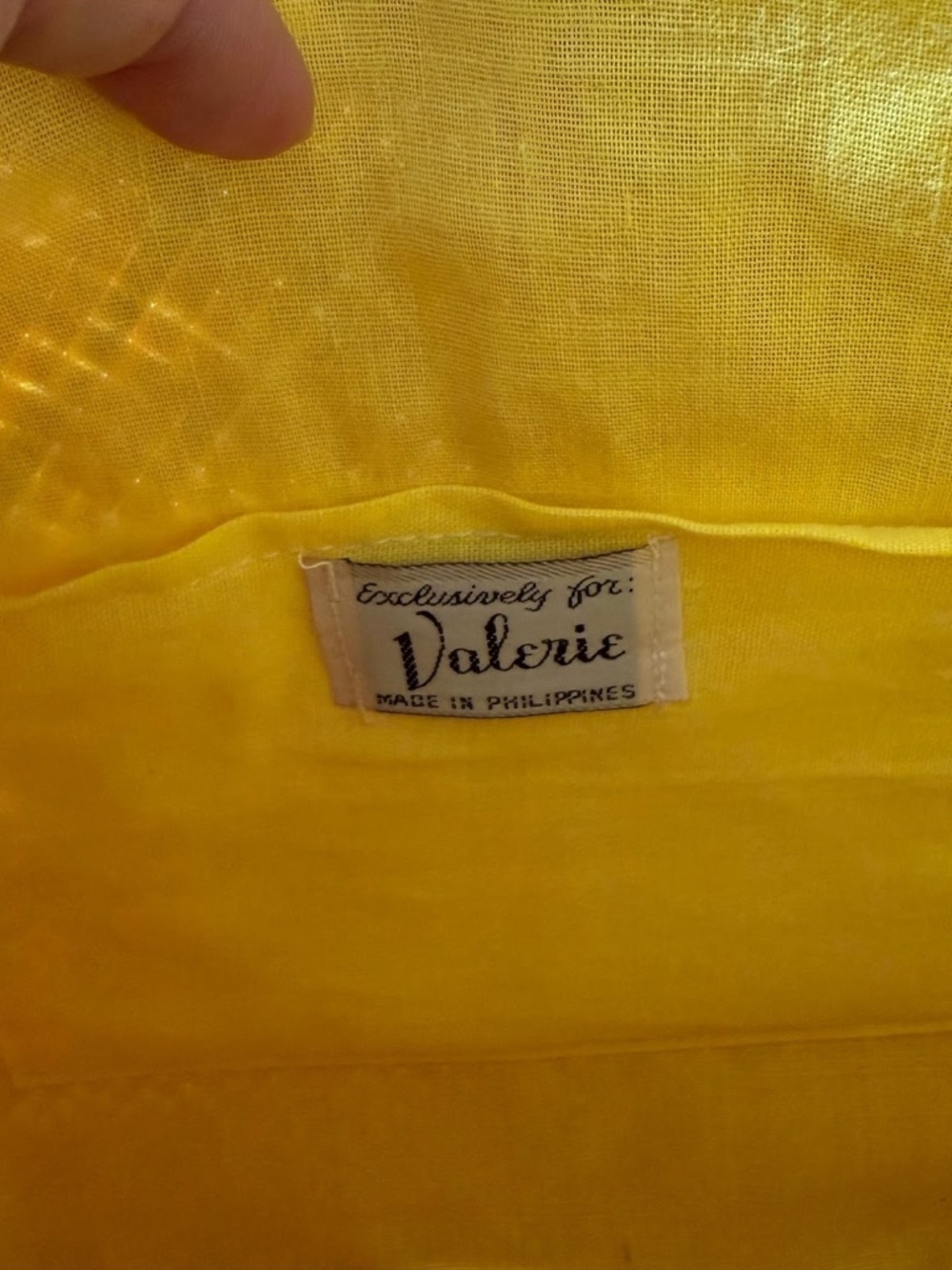 Bright Golden Yellow 1960s Straw Clutch True Vintage by Exclusively for VALERIE - Picture 4 of 8